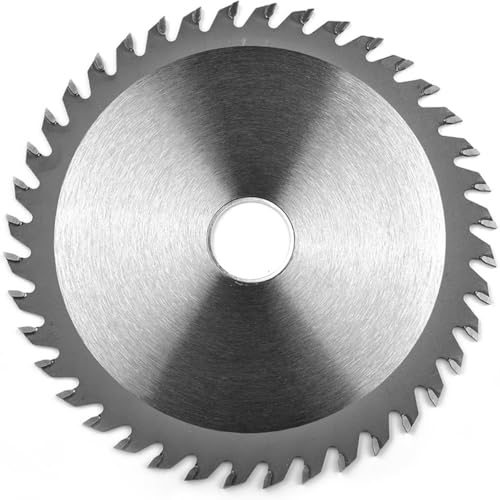 Kreissägeblatt, 1 Stück, 125 mm, 40 Zähne, Kreissägeblatt, Holztrennscheibe, Winkelschleifer, Sägescheibenschneider, Multitool, Elektrowerkzeug, Hartmetallbestückte Holzsäge(5inch) von dvkGKLVq