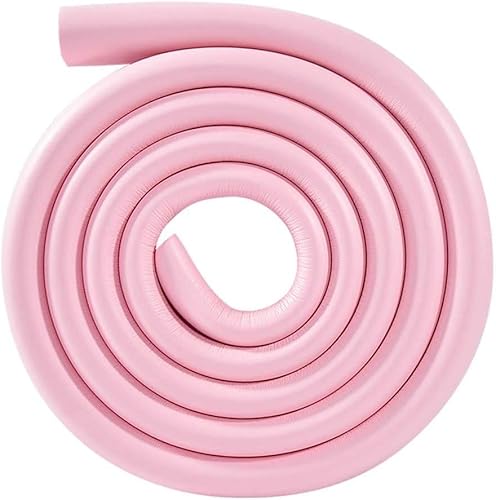 Schaumstoff-Eckenschutz, 2 Meter Kantenschutz, Baby verhindert Stöße, Sicherheit, U-Typ, geeignet for Möbel mit Einer Dicke von weniger als 2 cm(Pink) von dvkGKLVq