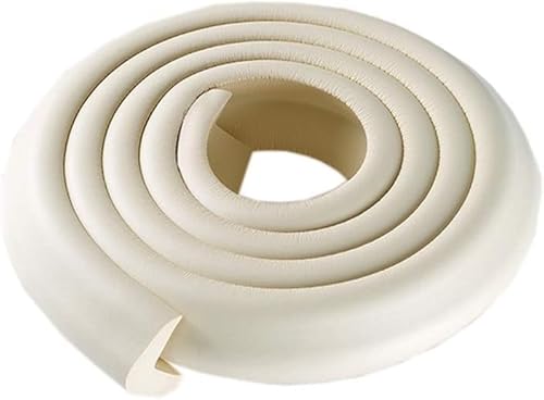 Schaumstoff-Eckenschutz, Kantenschutz, eine Rolle (2 Meter), Kinderschutz for Möbel und Tischkantenschutz(White,L Type) von dvkGKLVq