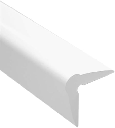 Schaumstoff-Eckenschutz, Sicherheitskanten-Eckenschutz, Silikagel-Dicke: 6 mm, Tisch- und Möbelkantenschutz, Super-Klebung(White,2M) von dvkGKLVq