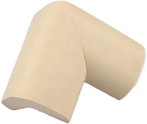 Schaumstoff-Eckenschutz, Tischeckenschutz, Schwamm, geeignet for Kleinkinder/ältere Menschen, der die Ecke der Möbel abdeckt, 10 Packungen(Beige) von dvkGKLVq