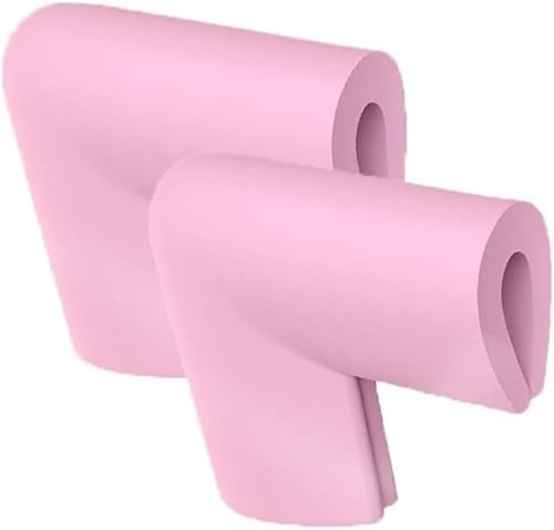 Schaumstoff-Eckenschutz, Tischeckenschutz (2 Packungen), U-Typ for den Sicherheitsschutz von Glastischecken(Pink) von dvkGKLVq