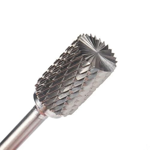 Bohrgerät-Bohrgruppe, Massive Wolframkarbid-Fräsraspelfeile, AX-Zylinderform, Doppelschnitt-Fräser for Stabschleifer-Bohrer(Carbide Burr AX 6x10) von dvnFWKc