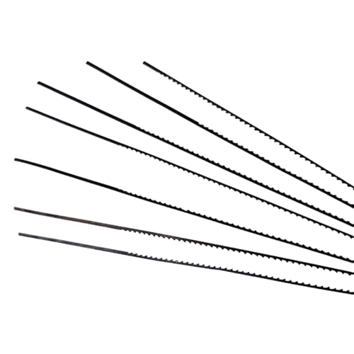 Lame de scie à découper métal, 120 Stück Dekupiersägeblätter, 5-Zoll-Stiftende, 18 Zähne, Dekupiersägeblatt-Ersatz for Dekupiersäge for Holz von dvnFWKc