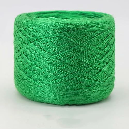 dvnFWKc Yarn for Knitting Crocheting Crafting, 250 g/Knäuel Wolle merzerisierter Schalfaden Handstrickstab Nadelfaden DIY Häkelnadel Pullover Hut Material(Grass Green) von dvnFWKc