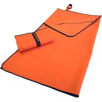 Dyckhoff Mikrofaser Handtuch mit Reißverschluss orange 60,0 x 120,0 cm von dyckhoff