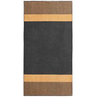 Dyckhoff Saunatuch XL Two-Tone Stripe gelb 100,0 x 200,0 cm von dyckhoff