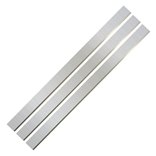 3 Stück HSS-Hobelmesser Ersatz 310 x 20 x 3 mm for Industrie- und Abrichthobelmesser for alle Hobelmaschinen mit 310 mm Dicke von easyhaha