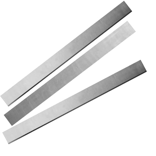 3pcs 8inch Jointer Blades Resharpenable 203 × 25 × 3 mm Hobelklingen TCT for Holzbearbeitungsdicke von easyhaha