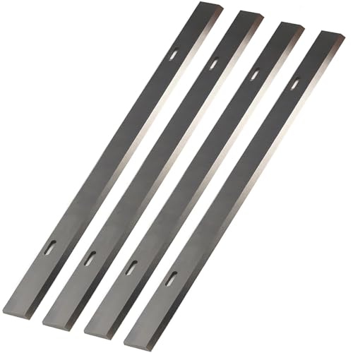 4pcs 320mm Hobelblätter 12-3/5 Zoll HSS Jointer-Hobelblätter 320x19x3mm for DW733 Typ2 Holzbearbeitungsplaner Maschine von easyhaha