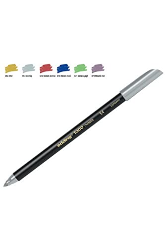 EDDING VERTRIEB Metallic Color Pen 1200 silber 13mm von edding