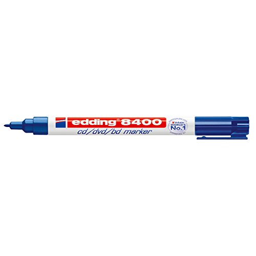 Edding 4-8400003 Faserschreiber CD Marker blau von CREATIV DISCOUNT