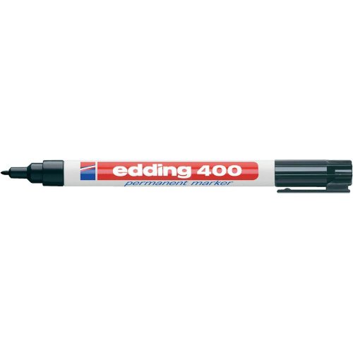 edding 400 schwarz 10Stück (die) Permanent Marker von edding