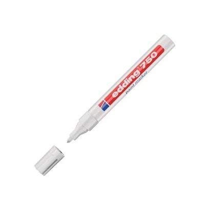 Edding 750 weiß 10pièce (S) Paint Marker – Marker, Malerei (weiß, weiß, 2 mm, 4 mm, 10 Stück (S)) von edding