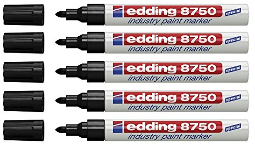 Edding 8750 industry paint marker, schwarz (5) von edding