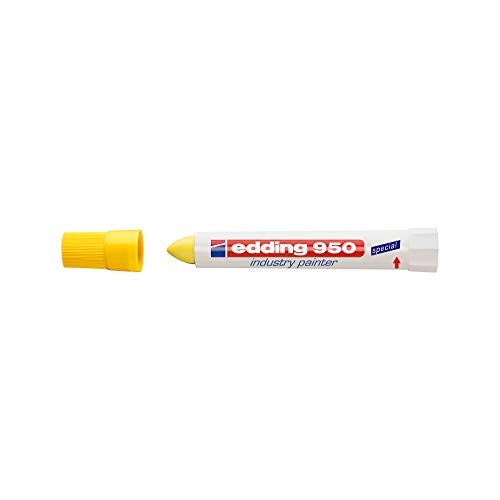 Edding 950 Industry Painter Permanent Marker High Opacity Durable 10mm Line Y... von edding