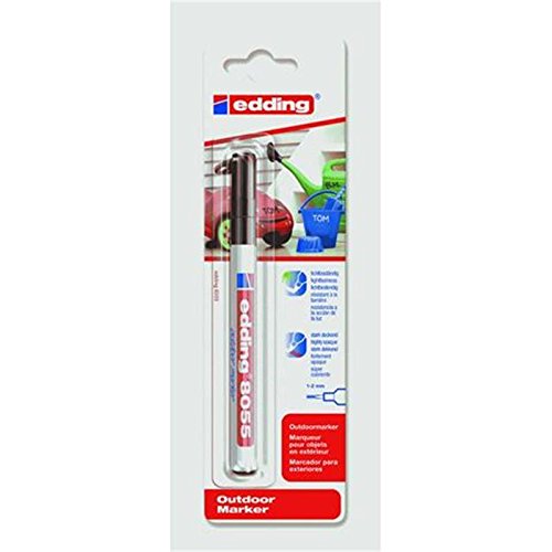 Outdoor marker 8055 Blister schwarz Organisieren + Beschriften 5er-Pack von edding