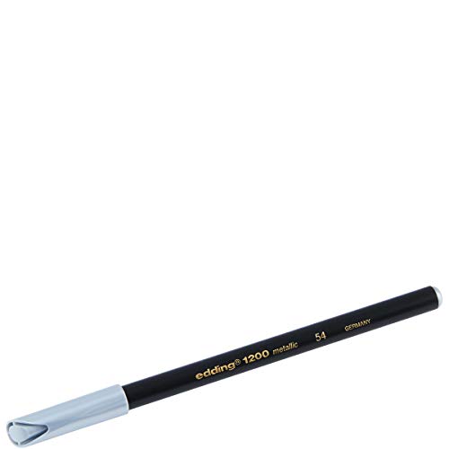 e-1200 colorpen metallic silber von edding