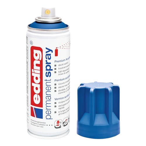 e-5200 permanent Spray enzian blau. RAL5010 DE/FR/IT von edding