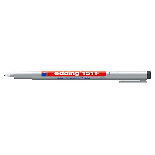 edding 151 F OHPMarker nonpermanent 0,6 mm schwarz von edding