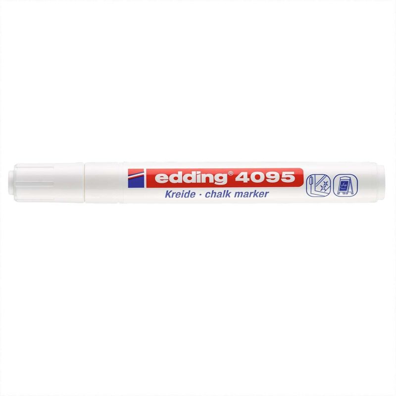 4095 Kreidemarker weiß 2-3mm von Edding