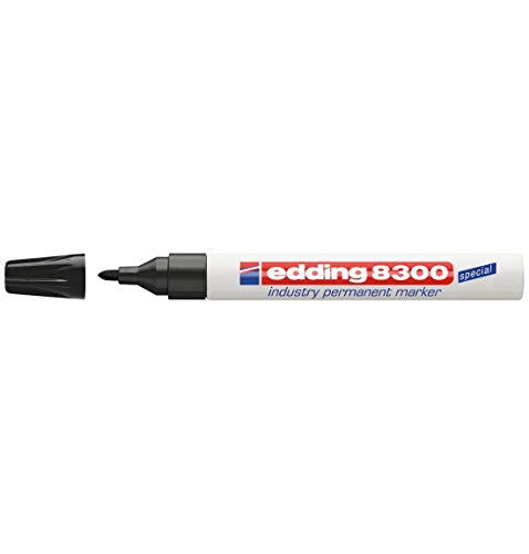 edding 8300 industry permanent marker, schwarz,10 Stück von edding