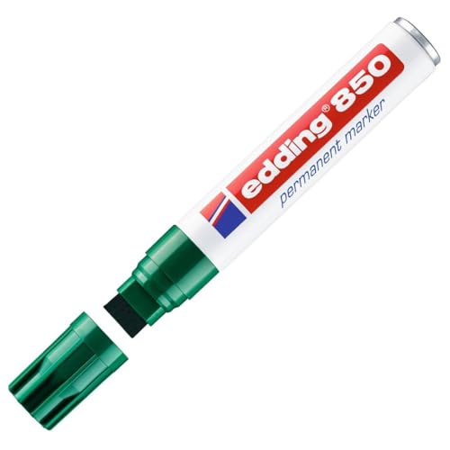 Edding Marker 850 Keil 5-16mm schwarz/grün/blau/rot nachfüllbar permanent von edding