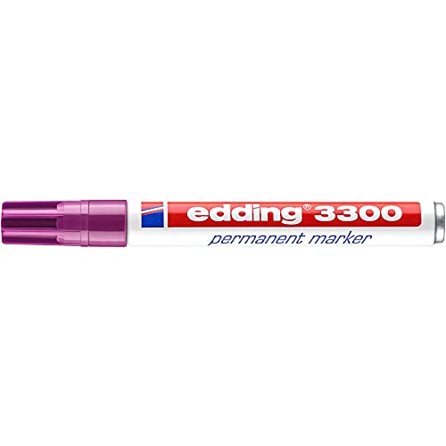 Permanentmarker rotviolett von edding