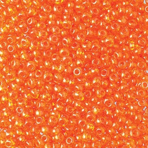 EFCO 1023216 2.6 mm 17 g Indianerperlen Transparent, Orange von efco