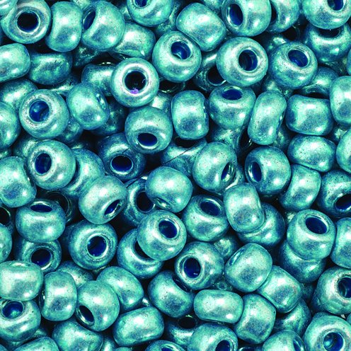 EFCO 1024347 3.5 mm 17 g Indianerperlen Metallic, Blau von efco