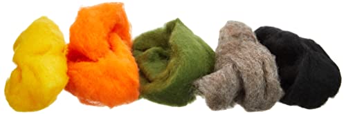 EFCO 50 g Wolle zum Filzen in Assorted Colors von efco