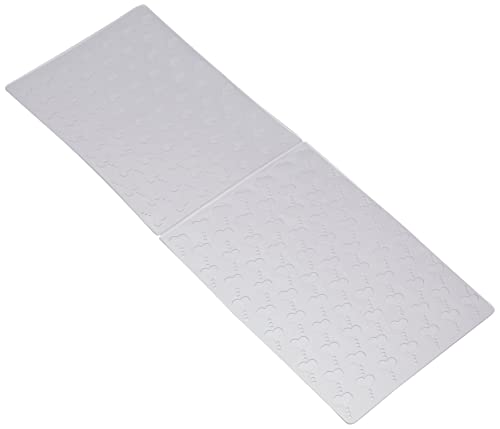 Efco 4254004 Embossing Stencil Hearts Schablone, Kunststoff, farblos, 106mm x 150mm von efco