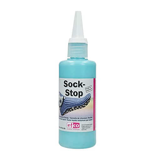 Efco Sock Stop 100ml Türkis, 4 x 4 x 14,5 cm von Sock Stop