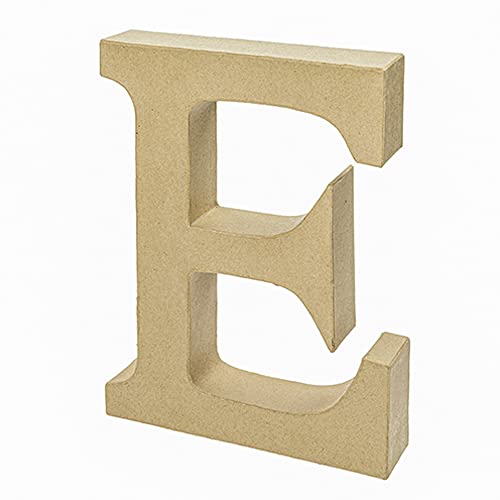 Pappmaché Buchstaben Kunterbunt, H 25 x B 18 x T 4 cm efco Großbuchstabe E Pappmaché Buchstaben Kunterbunt, H 25 x B 18 x T 4 cm efco Großbuchstabe E von efco
