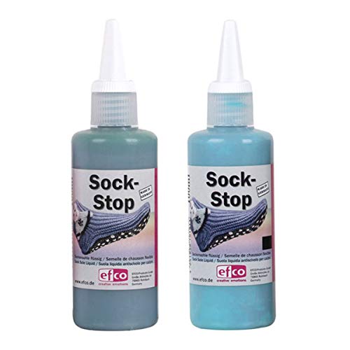 Sock-Stop 2er Pack dunkelblau, türkis - trendig und echt anziehend von efco