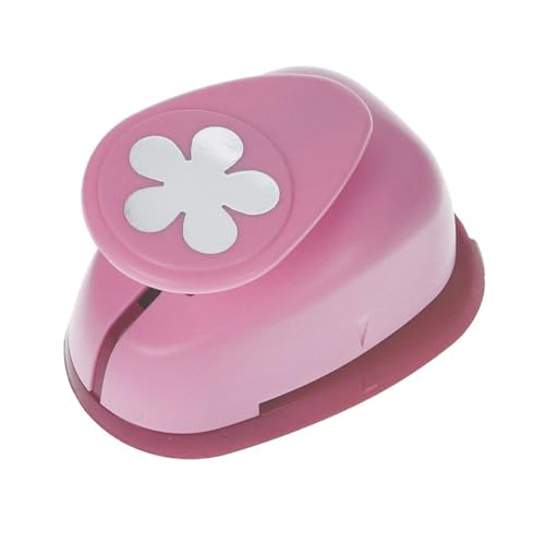 efco 1791286 Stanzer M, Retro Blume Motivstanzer, Kern: Metall, Pink, 7,5 x 5 x 5 cm von efco