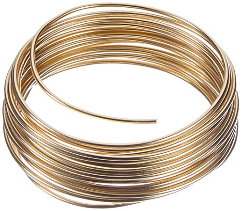 Efco 22 260 95 2 mm x 5 m ca. 42 g Aluminium eloxierter Draht Gold von efco