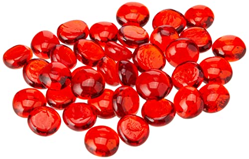 Efco – Glas-Nuggets 13–15 mm rot, 35 Stück von efco