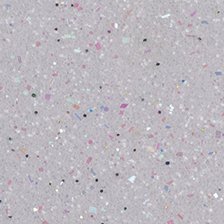 efco - Moosgummiplatte Glitter 200 x 300 x 2 mm (weiß) von efco