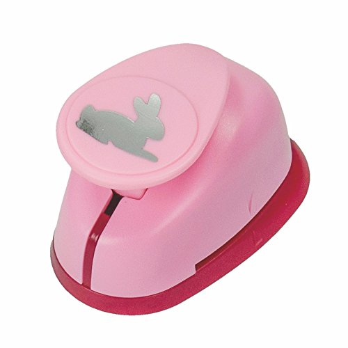 efco Stanzer M, Hase Motivstanzer, Kern: Metall, pink, 7,5 x 5 x 5 cm von efco