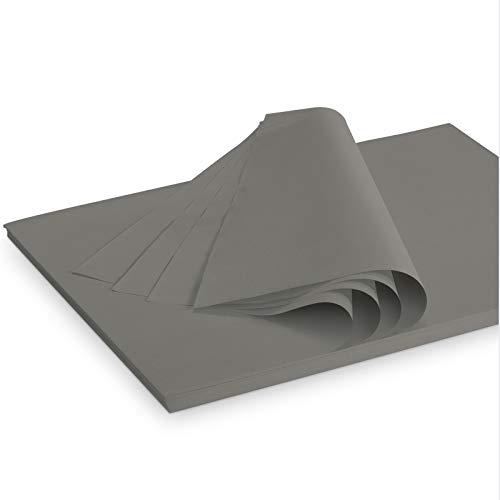 Seidenpapier Packseide farbig Dunkelgrau 35 g/qm 375x500 mm VE 2 Kg von einfach-gut-kaufen.de