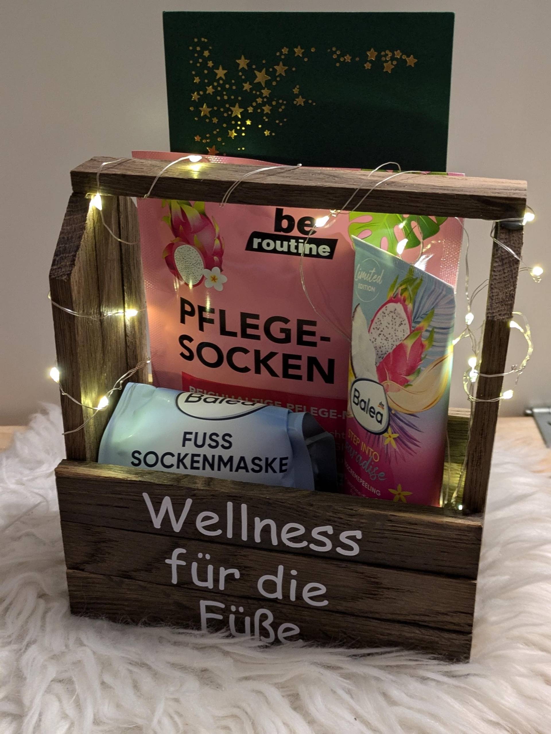 Wellness Für Die Füße Koffer Geschenk Beautykoffer Gutschein Verschenken Originell Fußreflexzonenmassage Schönheitsgeschenke Zeit Dich von einfachwasschoenes