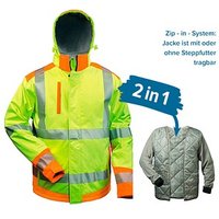 elysee® unisex Warnjacke RICKMER gelb, orange Größe 2XL von elysee®