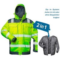 elysee® unisex Warnjacke Winter RUFUS gelb, grau Größe M von elysee®