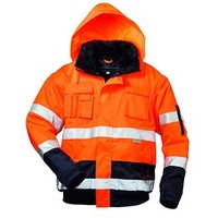 elysee® unisex Warnjacke VOLKER orange, marine Größe M von elysee®