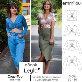 Crop-Top Leyla von emmilou.