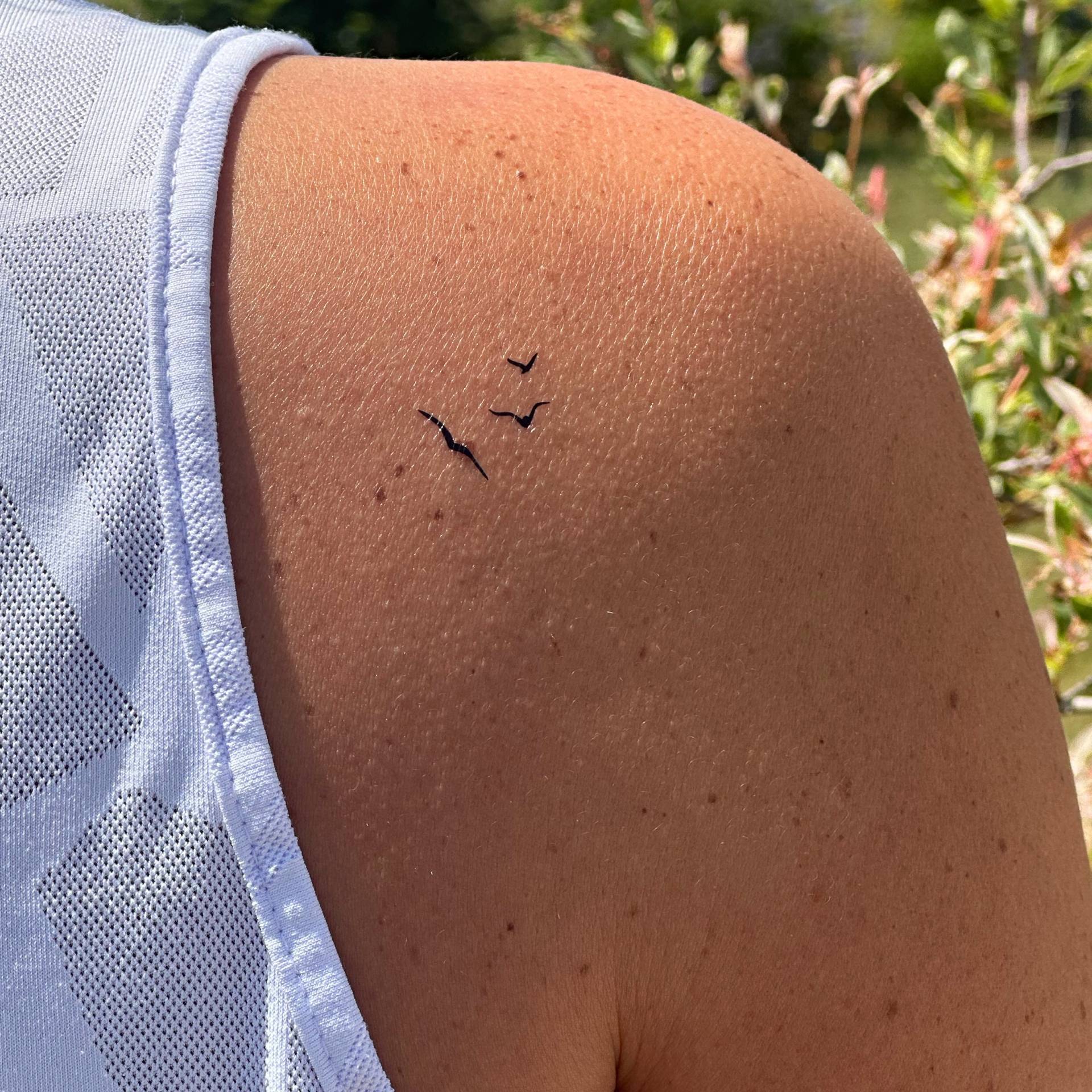 Fliegende Vögel Temporäres Tattoo | 4Er-Set von encredelicate