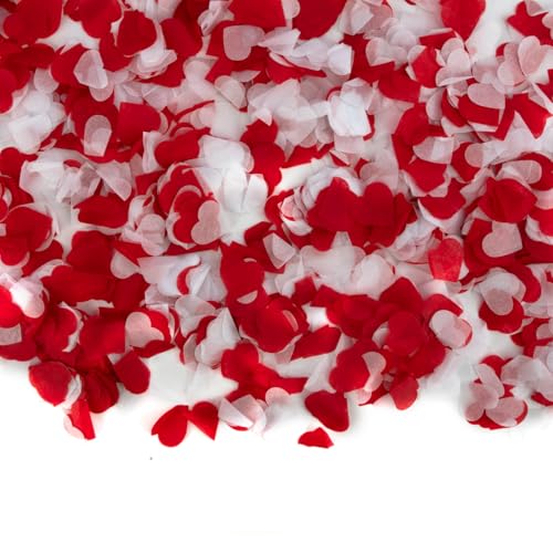 Konfetti,Konfetti Hochzeit,Valentinstag Deko,Streudeko,Konfetti Geburtstag,Konfettikanone,Konfettikanone Biologisch Abbaubar,Blumen Konfetti,Konfetti Rosa,Confetti,Confetti Mariage Coeurs,5000 Stück von enithElite