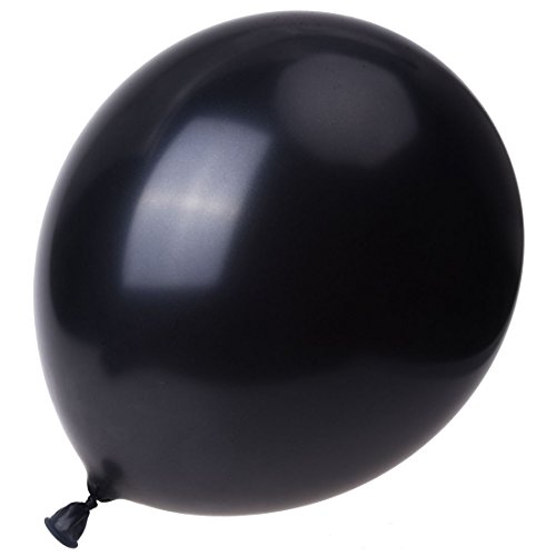 ensecoo 10 x 12 schwarze Hochzeit Ballons von ensecoo