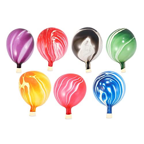 ensecoo Farbe Ballons (7 / Pack) - Bunter Wolke Ballon, Geburtstag Dekoration, Passende Raumgestaltung von ensecoo